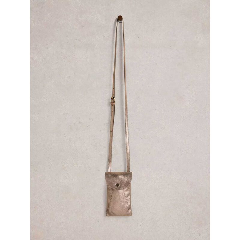 White Stuff Coco Leather Phone Bag image number 1